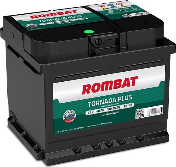 ROMBAT TB148N - Batterie de démarrage cwaw.fr