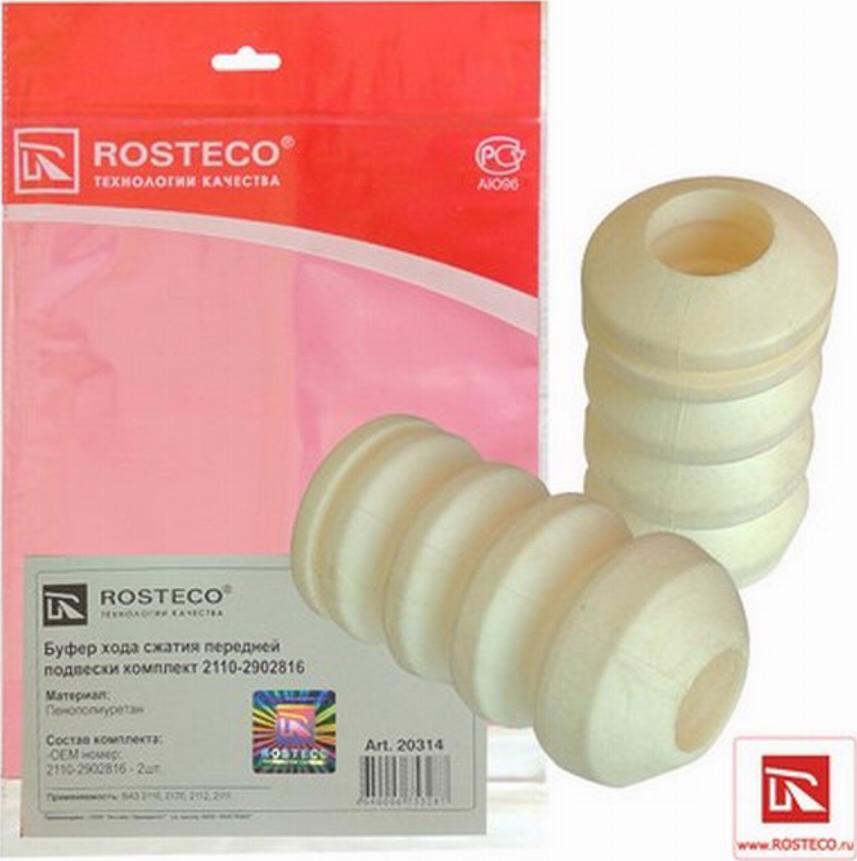 Rosteco 20314 - Butée élastique, suspension cwaw.fr