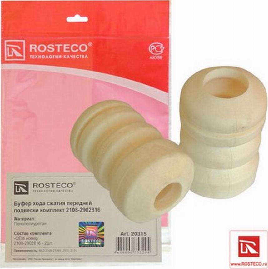 Rosteco 20315 - Butée élastique, suspension cwaw.fr