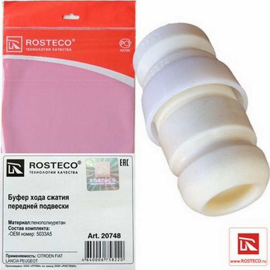 Rosteco 20748 - Butée élastique, suspension cwaw.fr