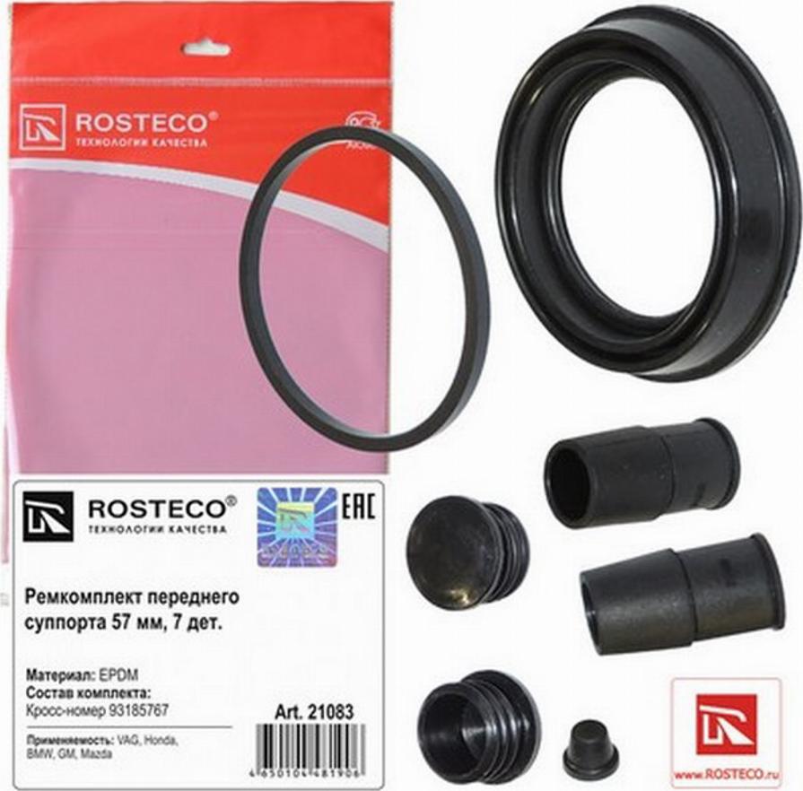 Rosteco 21083 - Kit de réparation, étrier de frein cwaw.fr