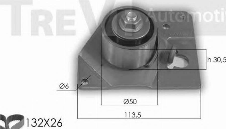 RPK RPK3243D - Kit de distribution cwaw.fr