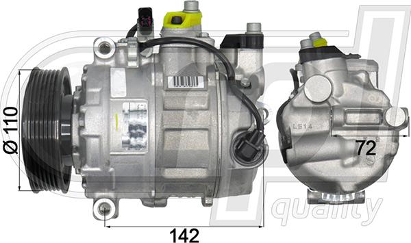 RPLQuality APCOAU5055 - Compresseur, climatisation cwaw.fr