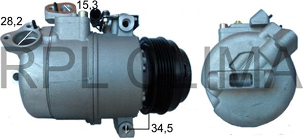RPLQuality APCOBW3028 - Compresseur, climatisation cwaw.fr
