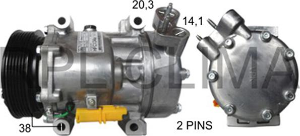 RPLQuality APCOCI5026 - Compresseur, climatisation cwaw.fr