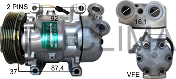 RPLQuality APCOCI0019 - Compresseur, climatisation cwaw.fr