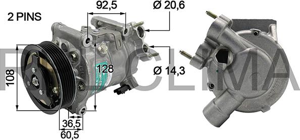 RPLQuality APCOCI0071 - Compresseur, climatisation cwaw.fr