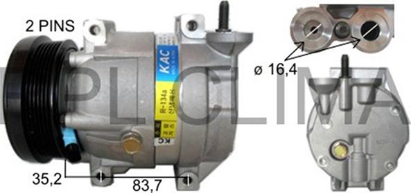 RPLQuality APCODW5013 - Compresseur, climatisation cwaw.fr