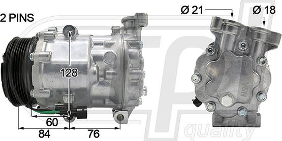 RPLQuality APCOFD5059 - Compresseur, climatisation cwaw.fr