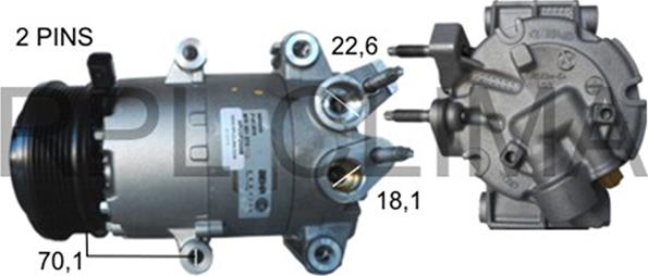 RPLQuality APCOFD5068 - Compresseur, climatisation cwaw.fr