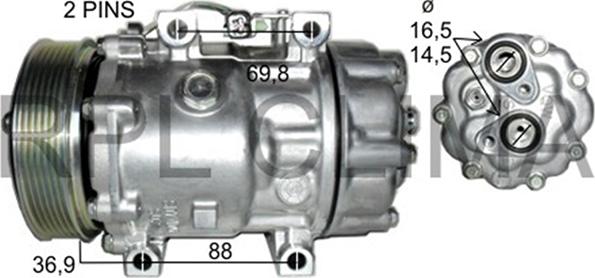 RPLQuality APCOFD0050 - Compresseur, climatisation cwaw.fr