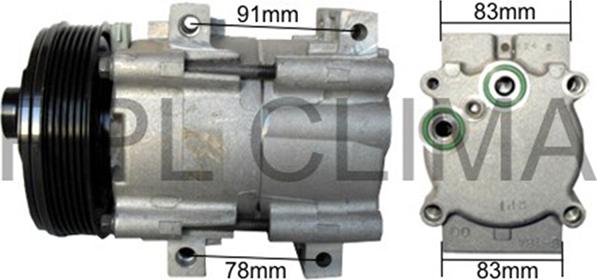 RPLQuality APCOFD0007 - Compresseur, climatisation cwaw.fr