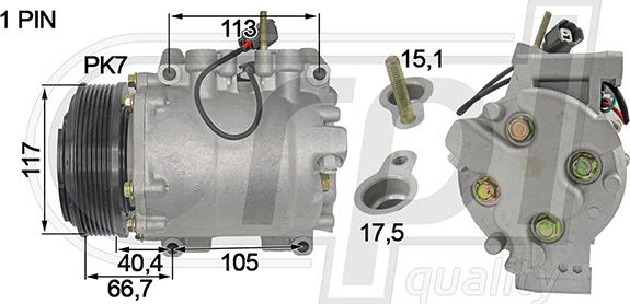 RPLQuality APCOHO5031 - Compresseur, climatisation cwaw.fr