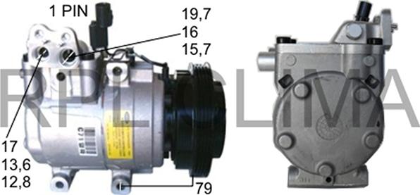 RPLQuality APCOHY0010 - Compresseur, climatisation cwaw.fr