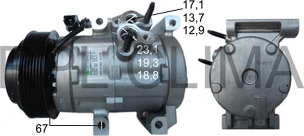 RPLQuality APCOHY5039 - Compresseur, climatisation cwaw.fr