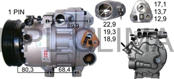 RPLQuality APCOHY0024 - Compresseur, climatisation cwaw.fr