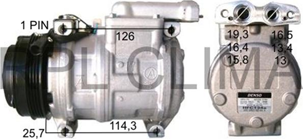 RPLQuality APCOIV0007 - Compresseur, climatisation cwaw.fr