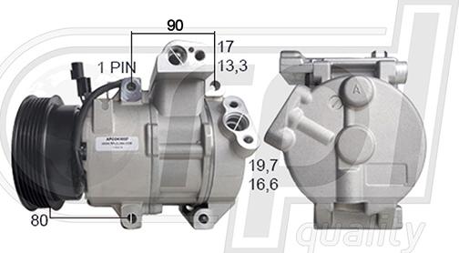 RPLQuality APCOKI5027 - Compresseur, climatisation cwaw.fr