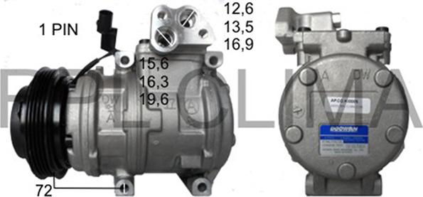 RPLQuality APCOKI0005 - Compresseur, climatisation cwaw.fr