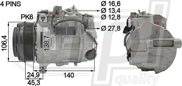 RPLQuality APCOMB5090 - Compresseur, climatisation cwaw.fr