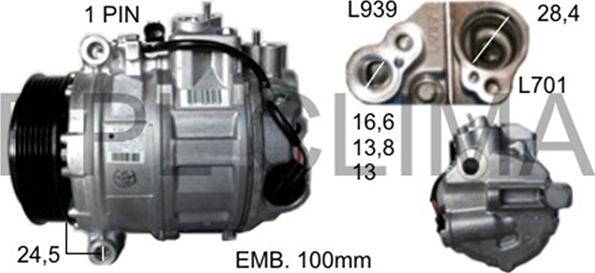 RPLQuality APCOMB0060 - Compresseur, climatisation cwaw.fr