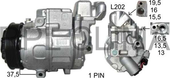 RPLQuality APCOMB0015 - Compresseur, climatisation cwaw.fr