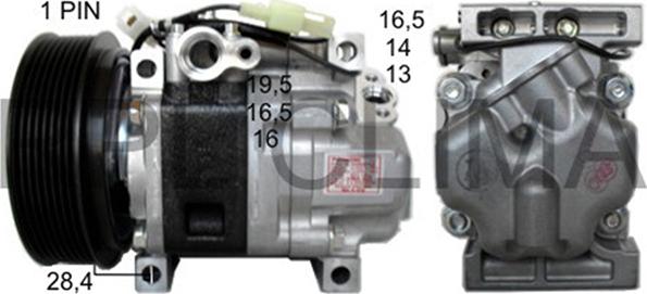 RPLQuality APCOMZ5021 - Compresseur, climatisation cwaw.fr