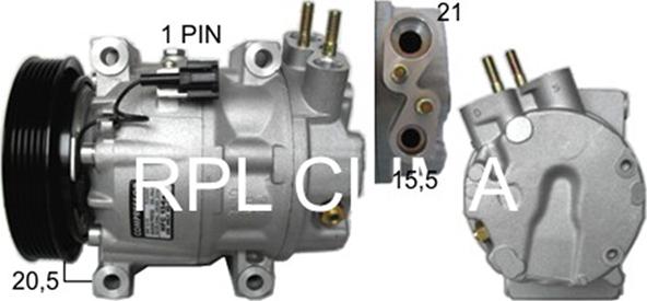 RPLQuality APCONI0048 - Compresseur, climatisation cwaw.fr