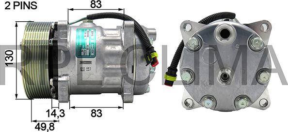 RPLQuality APCOSD0760 - Compresseur, climatisation cwaw.fr