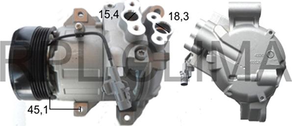 RPLQuality APCOSU5014 - Compresseur, climatisation cwaw.fr