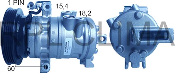 RPLQuality APCOSU5026 - Compresseur, climatisation cwaw.fr