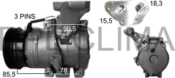 RPLQuality APCOTO5052 - Compresseur, climatisation cwaw.fr