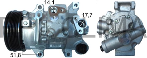 RPLQuality APCOTO5061 - Compresseur, climatisation cwaw.fr