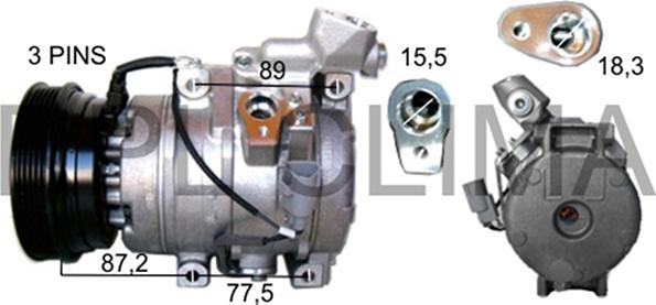 RPLQuality APCOTO0034 - Compresseur, climatisation cwaw.fr