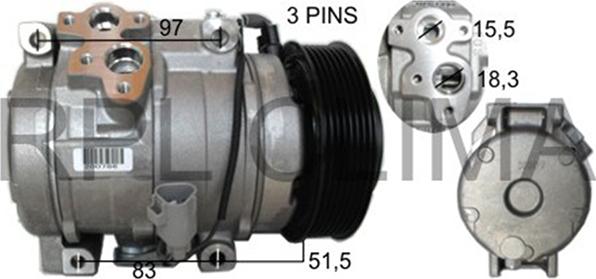 RPLQuality APCOTO0037 - Compresseur, climatisation cwaw.fr