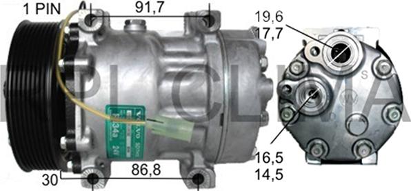 RPLQuality APCOVO5014 - Compresseur, climatisation cwaw.fr