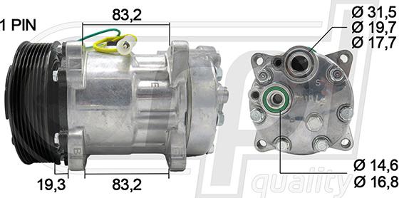 RPLQuality APCOVO5022 - Compresseur, climatisation cwaw.fr