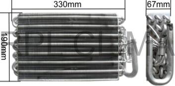 RPLQuality APEVBW5003 - Évaporateur climatisation cwaw.fr