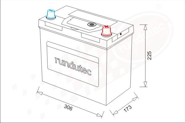 RUTEC RNU095RA-EFB - Batterie de démarrage cwaw.fr