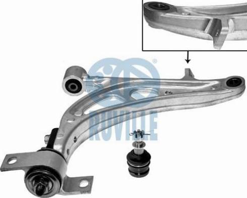 Ruville 938105 - Bras de liaison, suspension de roue cwaw.fr