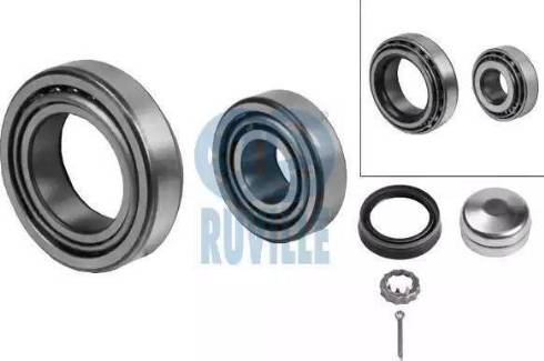 Ruville 5450 - Kit de roulements de roue cwaw.fr