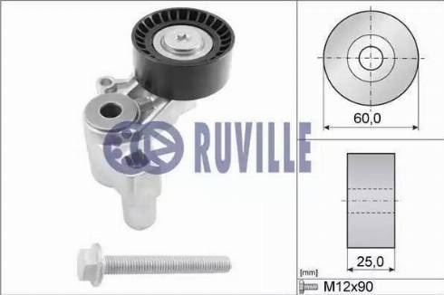 Ruville 55925 - Tendeur de courroie, courroie trapézoïdale à nervures cwaw.fr