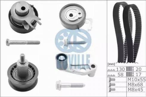 Ruville 5545671 - Kit de distribution cwaw.fr