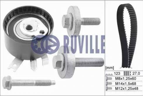 Ruville 5558170 - Kit de distribution cwaw.fr