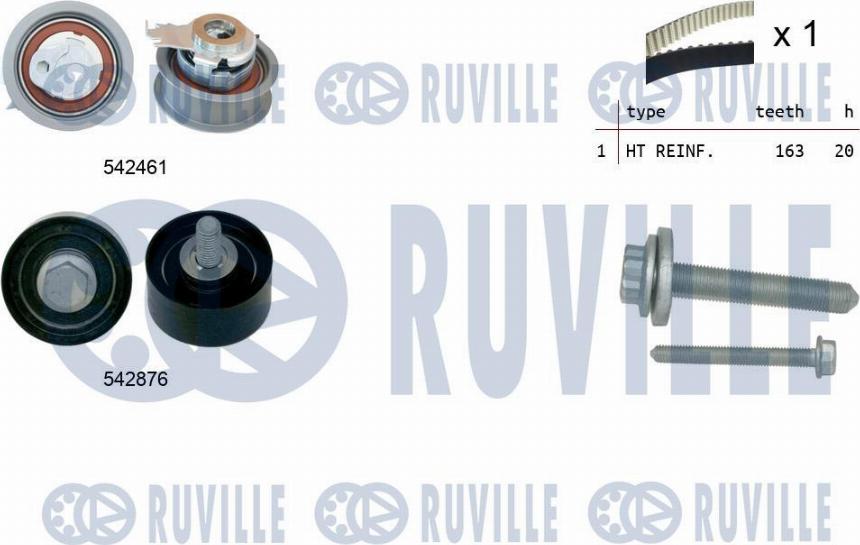 Ruville 550495 - Kit de distribution cwaw.fr