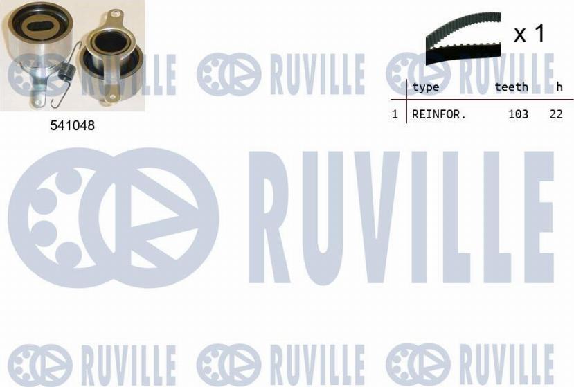 Ruville 550449 - Kit de distribution cwaw.fr