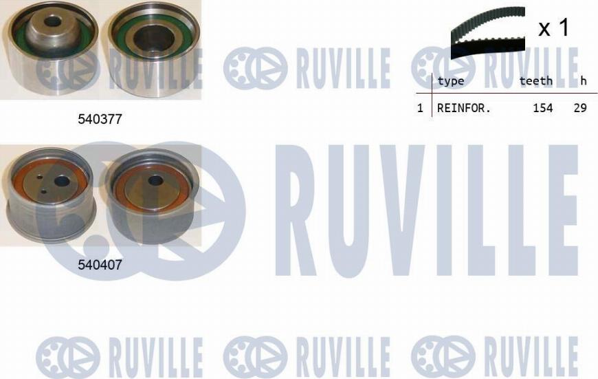 Ruville 550458 - Kit de distribution cwaw.fr