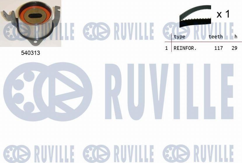 Ruville 550473 - Kit de distribution cwaw.fr