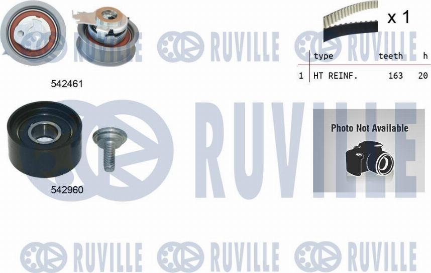 Ruville 550509 - Kit de distribution cwaw.fr