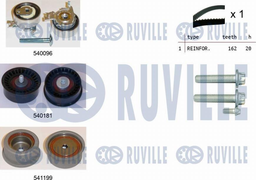 Ruville 550041 - Kit de distribution cwaw.fr